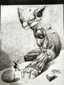 Gato Mecánico Gigante