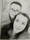 Retrato de Pareja Joven
